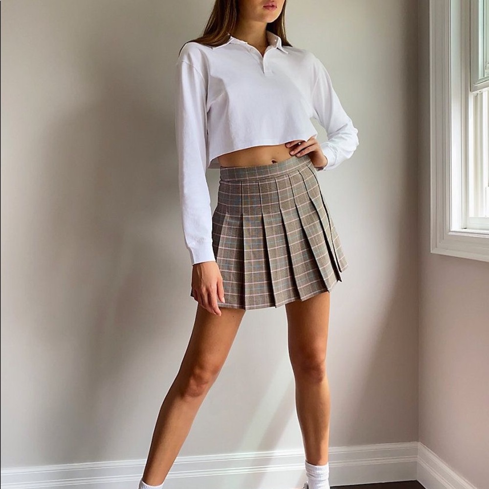 Sunday Best pleated miniskirt